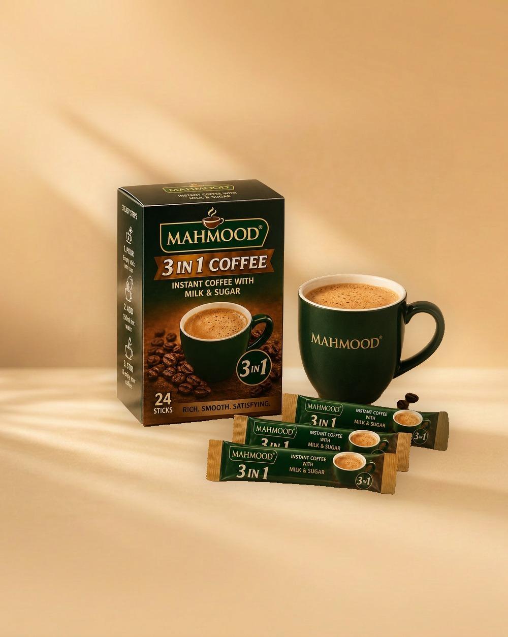 Mahmood Coffee 3in1 Stick 18gr 24x24