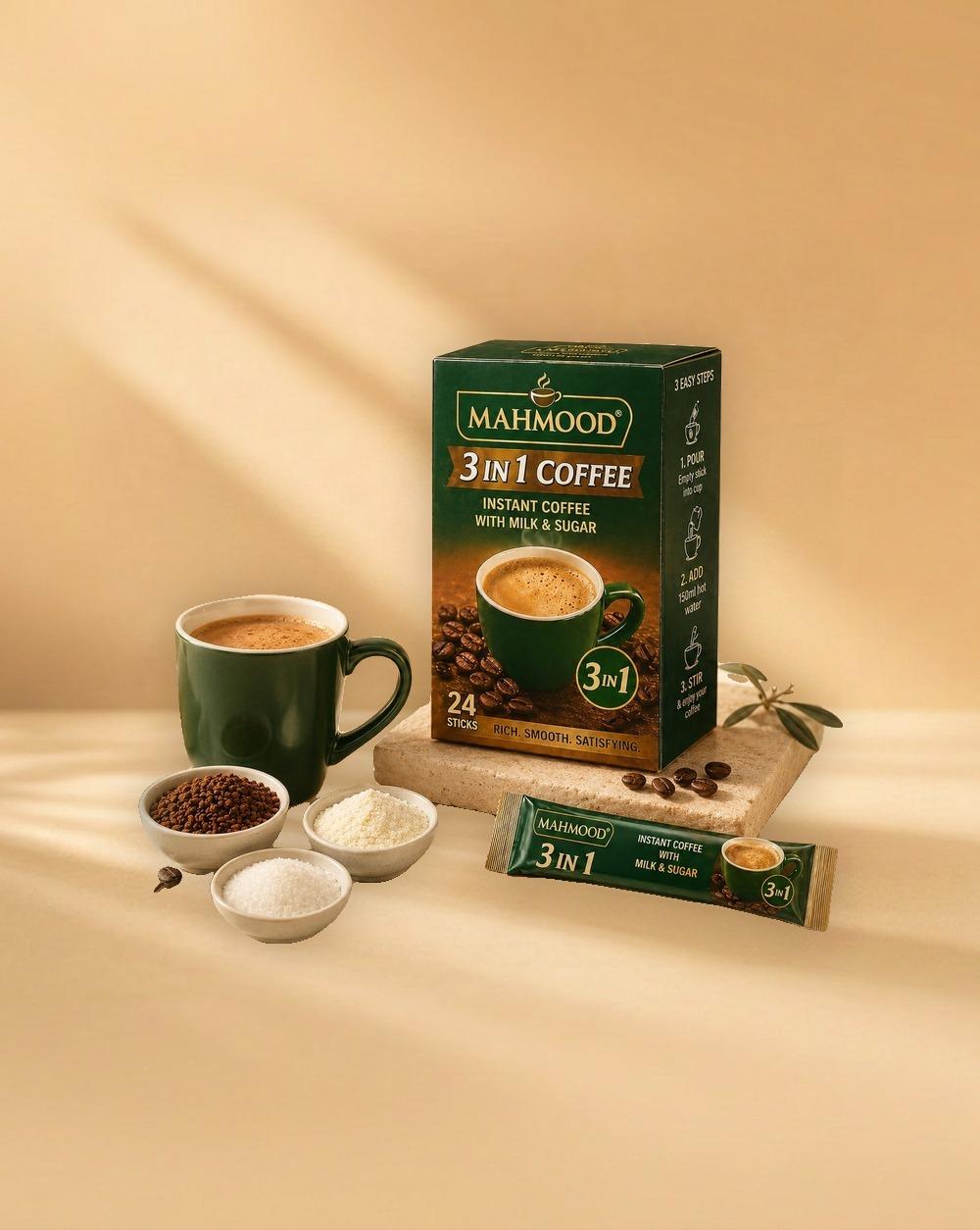 Mahmood Coffee 3in1 Stick 18gr 24x24