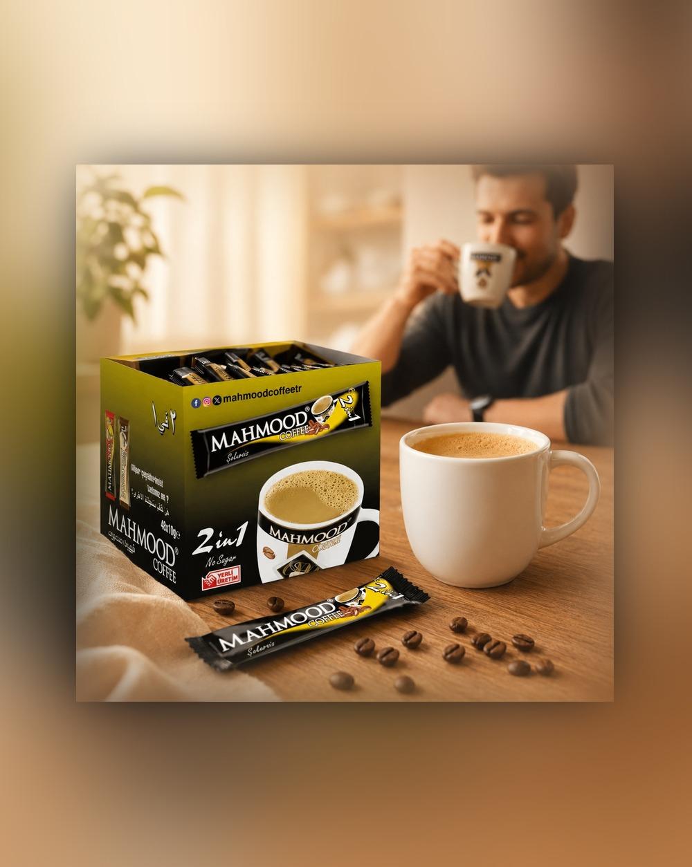 Mahmood Coffee 2in1 Stick 10gr 48x12