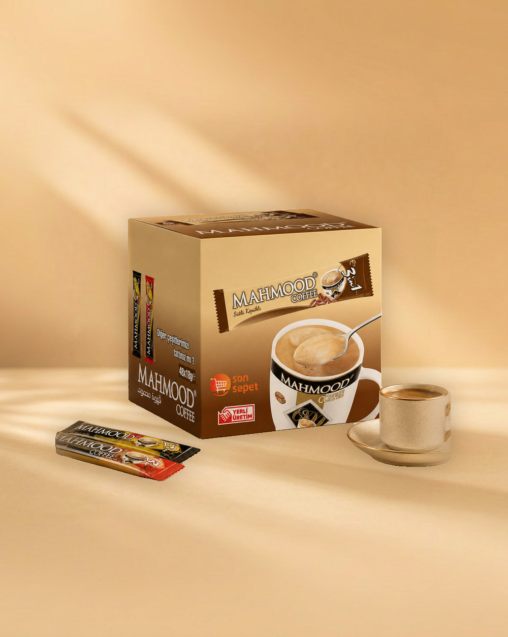 Mahmood Mah. Cof. 3in1 17,4 Gr W.Milk