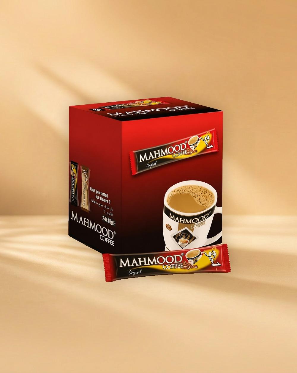 Mahmood Coffee 3in1 Stick Plastic Bag 18gr 24x15