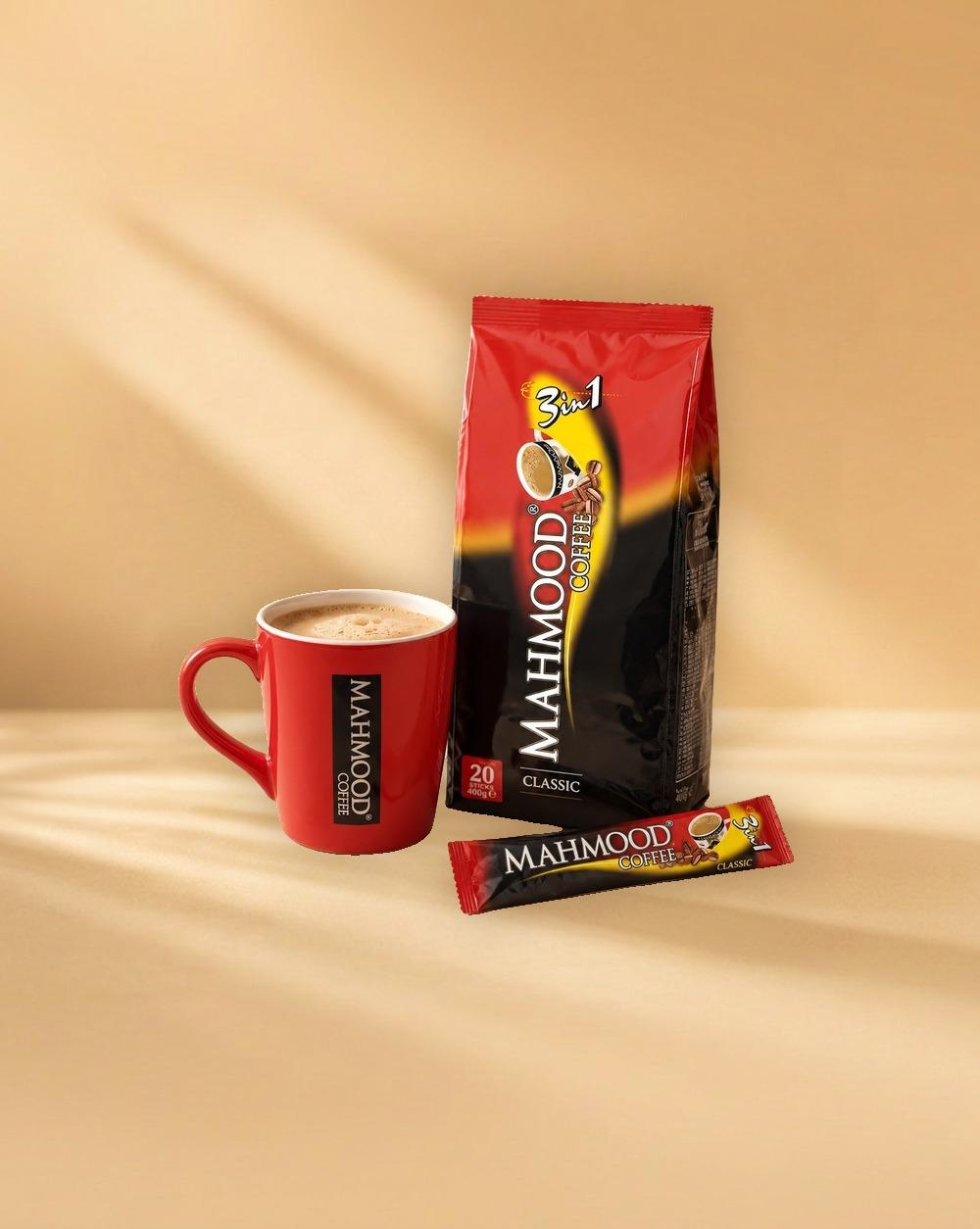 Mahmood Coffee 3in1 Stick Plastic Bag 18gr 24x15
