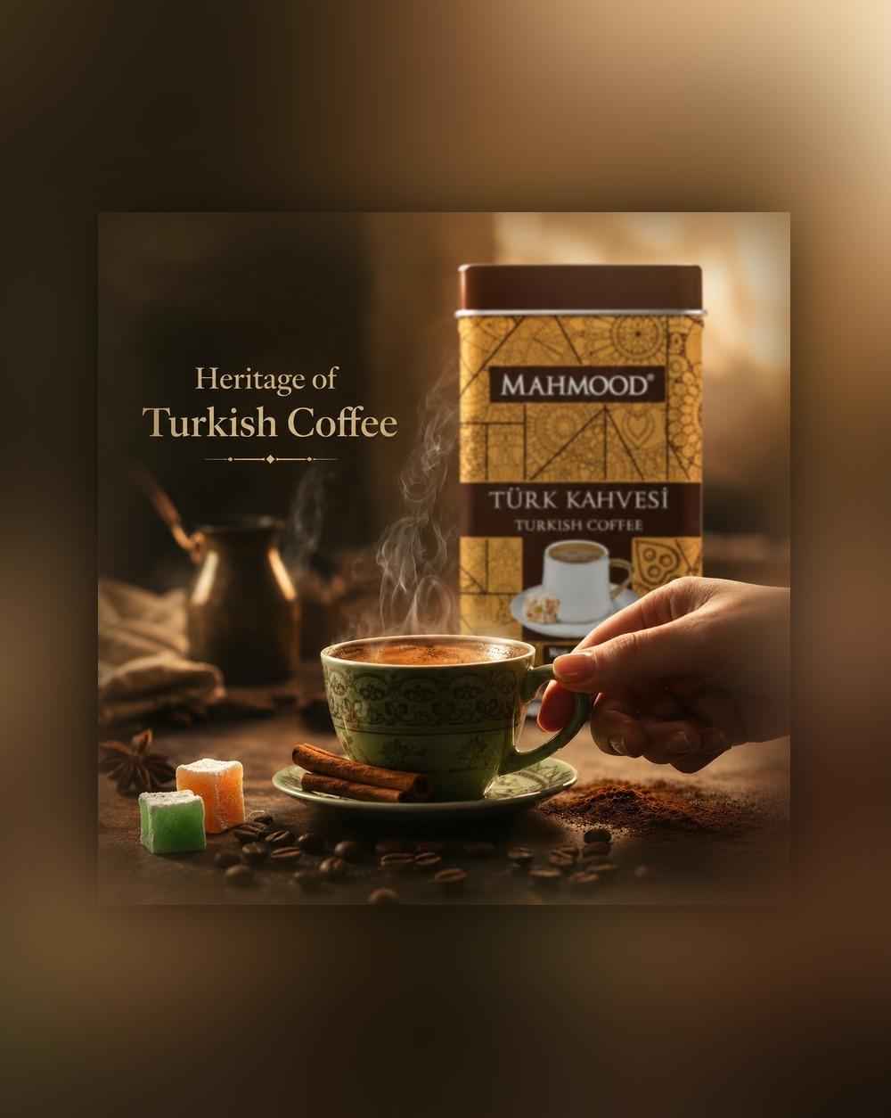 Mahmood Turkish Coffee Tin