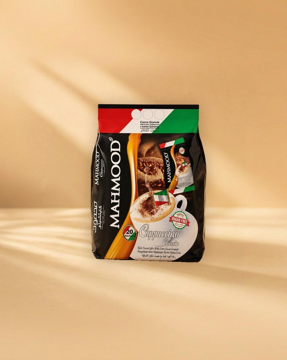 Mahmood Cappuccino Classic Choco Granul Bag 25gr 20x12